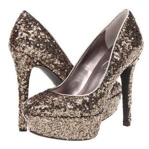 Jessica Simpson Devin4 Sequin Pumps Size 8M